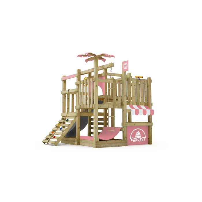 Playset Wickey BananaBeach Anthracite - Pastel pink 10040007000
