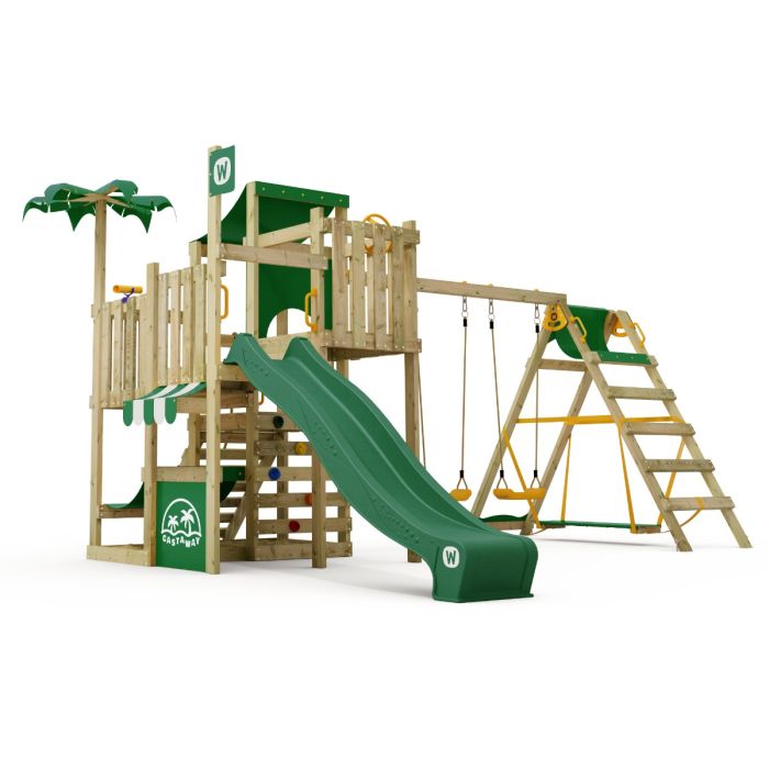 Playset Wickey CrazyCoconut with SurfSwing Forest green 10030002000100