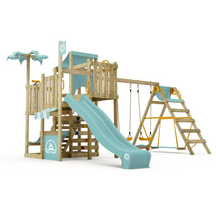 Playset Wickey CrazyCoconut with SurfSwing Pastel blue 10030003000100