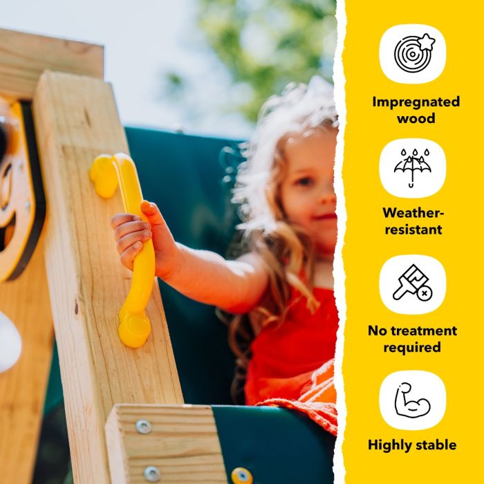 Discover the CrazyCoconut Swing Set for Kids | Wickey USA