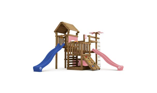 Playset Wickey Jungle Joypark Royal blue - Pastel pink 10100218010100