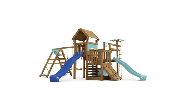 Playset Wickey Jungle Joypark with Surfswing Royal blue - Pastel blue 10120216010100