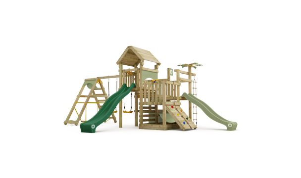 Playset Wickey Jungle Joypark with Surfswing Forest green - Pastel green 10120017010100
