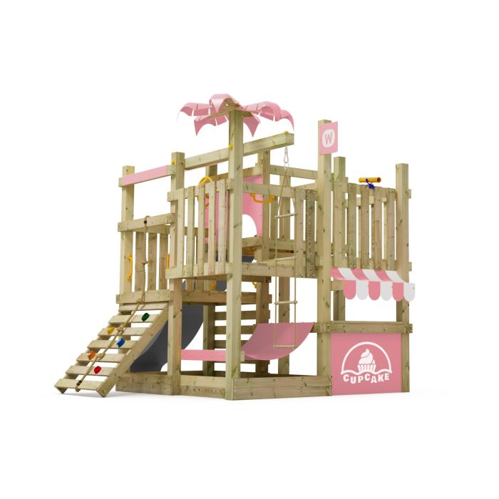 Swing set Wickey BananaBeach Anthracite - Pastel pink 10040007000 Swing set Wickey BananaBeach Anthracite - Pastel pink 10040007000
