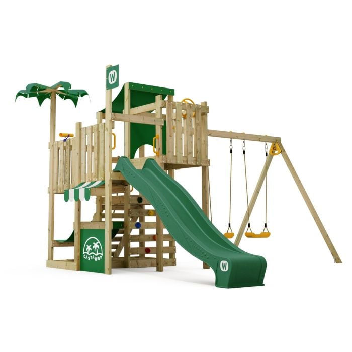 Swing set Wickey CrazyCoconut with SuperSwing Forest green 10020002000 Swing set Wickey CrazyCoconut with SuperSwing Forest green 10020002000
