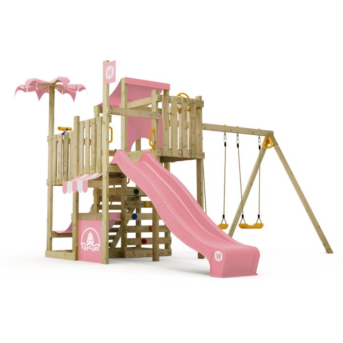 Playset Wickey CrazyCoconut with SuperSwing Pastel pink 10020005000100