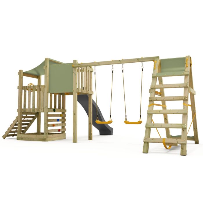 Playground set Wickey Mystic Mountain with Surfswing 10180008000_k Playground set Wickey Mystic Mountain with Surfswing 10180008000_k