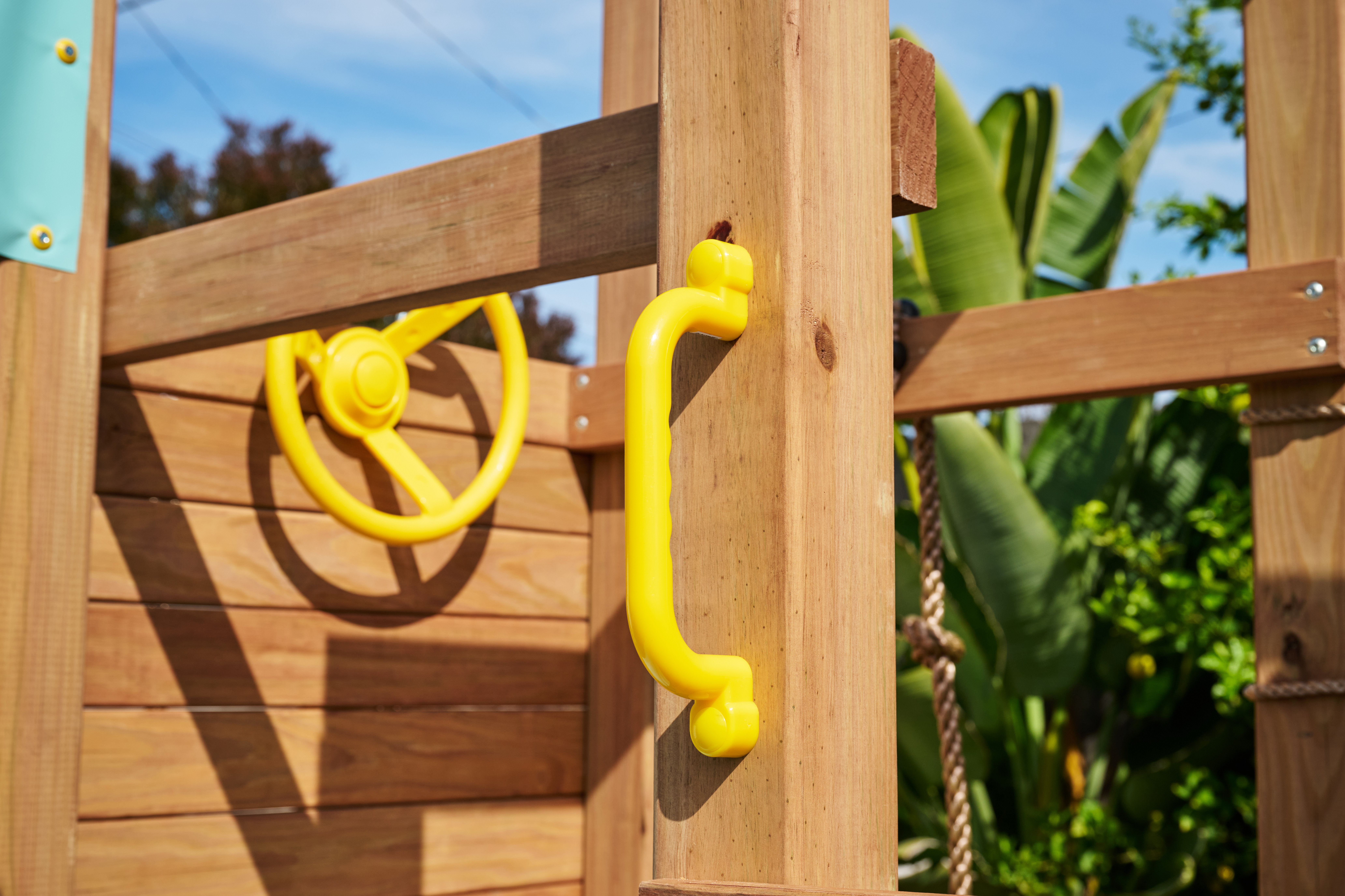 A small, tight knot in Grade 1 Southern Yellow Pine